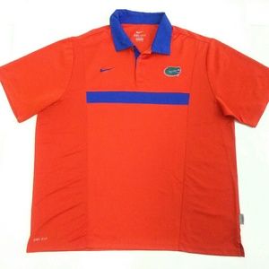 Nike Florida Gators Polo Shirt Mens XXL Football